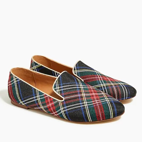🚨 50% OFF BUNDLES! ENDS 12/7 🚨 NWT J.Crew Factory Tartan loafers - Picture 1 of 1